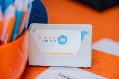 Brilliant Smiles business cards
